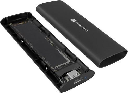 Produktbild Genesis NATEC NKZ-2286 Speicherlaufwerksgehäuse SSD-Gehäuse Schwarz M.2 (M.2)