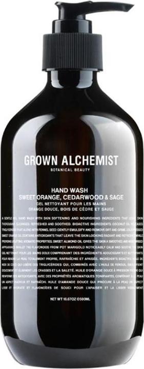 Immagine prodotto Grown Alchemist GROWN Beauty - Lavamani: arancia dolce, legno di cedro e salvia (Sapone liquido, 300 ml)