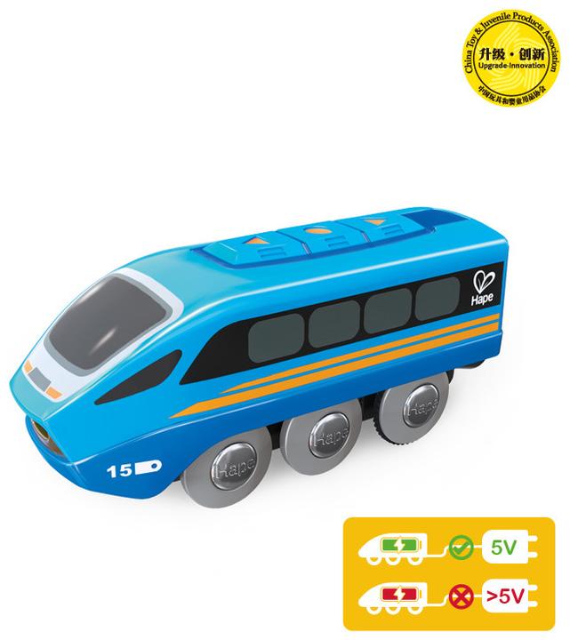 Actual product image Hape Remote controlled train