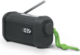 Produktbild Muse Portable Solar Radio with Crank & Flashlight (FM, Bluetooth, NFC)