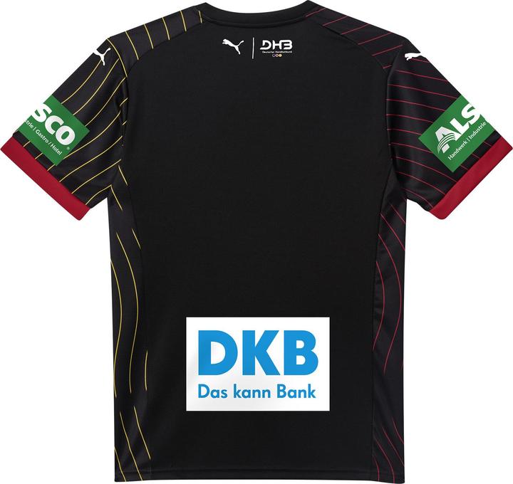 Actual product image Puma DHB Away Jersey Jr SS25 with sponsor (140)