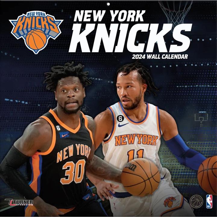 Immagine prodotto NBA - New York Knicks - 30,5 x 30,5 cm Calendario da parete 2024 (Spagnolo, Inglese, Italiano, Francese, Tedesco)