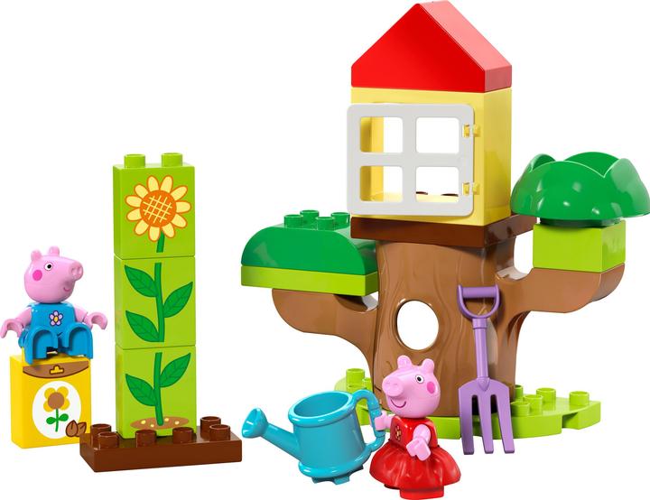 Produktbild LEGO Peppas Garten mit Baumhaus (10431)