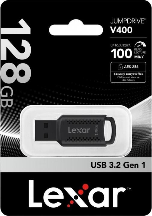 Produktbild Lexar JumpDrive V400 USB 3.0 (128 GB, USB 3.0)