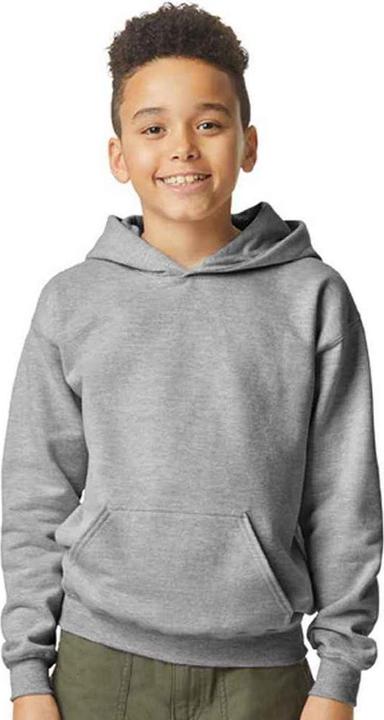 Actual product image Gildan Childrens/Kids Midweight Fleece Hoodie (152, 158)
