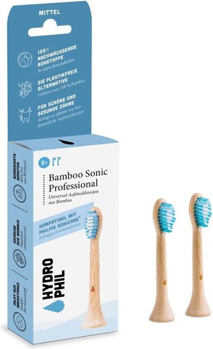 Immagine prodotto Hydrophil Spazzole universali a clip in bambù (2 x)