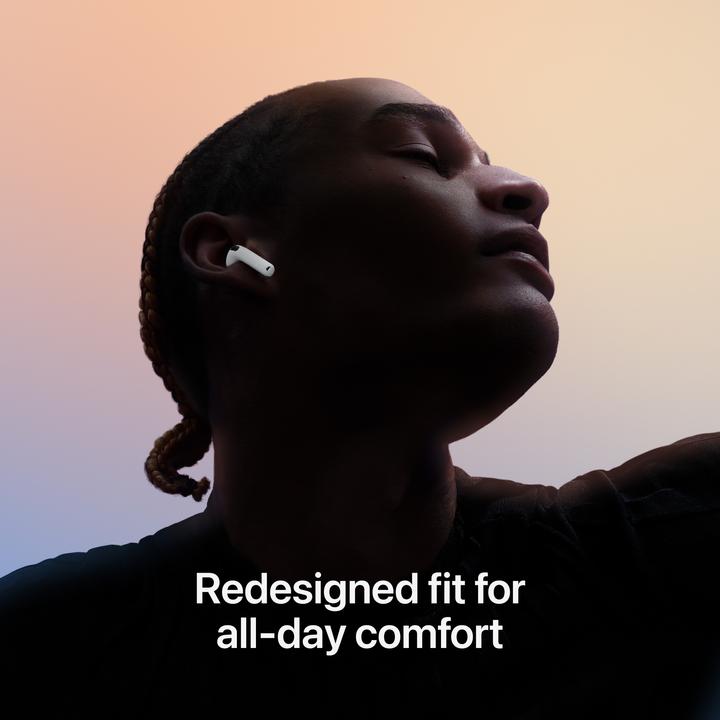 Productafbeelding Apple AirPods 4 (ANC, 4 h, Draadloze)
