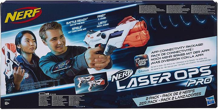 Actual product image Nerf Laser Ops AlphaPoint 2-pack