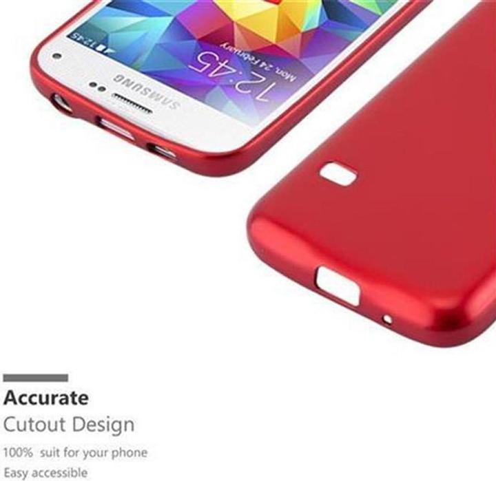 Produktbild Cadorabo TPU Matt Metallic Cover (Samsung Galaxy S5 Neo, Samsung Galaxy S5)