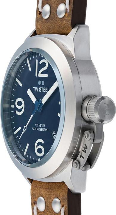 Image du produit TW-Steel CS102 Canteen Montre Homme 45mm 10ATM (Montre analogique, 45 mm)