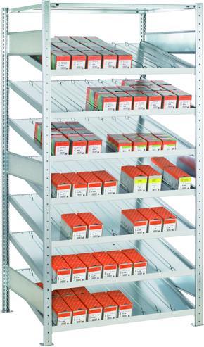 Actual product image Schulte Lagertechnik Kanban basic shelf MULTIplus150