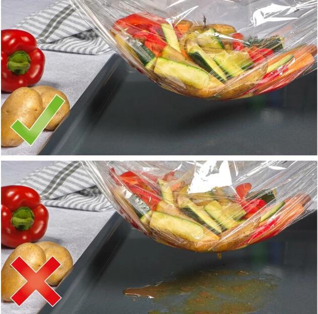 Actual product image Toppits Frying bag 2in2 (8 x)