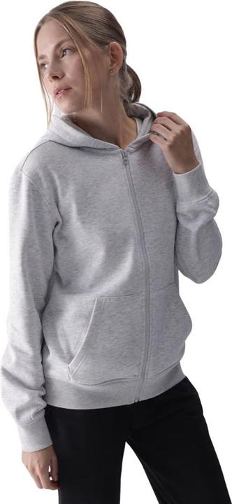 4F Bluza damska F1467 chłodny jasny szary melanż 4FWMM00TSWSF1467 27M 2XL (27)