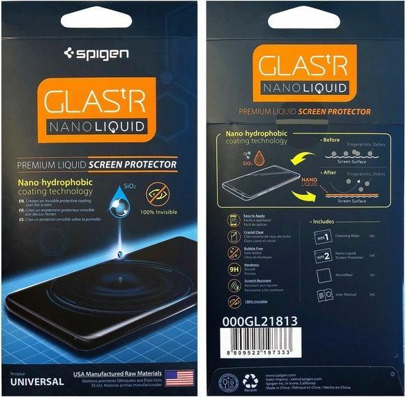 Immagine prodotto Spigen Vetro.tR nano liquido (1 Pezzo/i, Samsung Galaxy S9, Samsung Galaxy S9+)