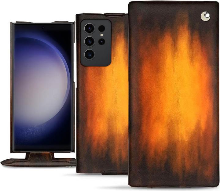 Produktbild Noreve Lederschutzhülle vertikal (Samsung Galaxy S23 Ultra)