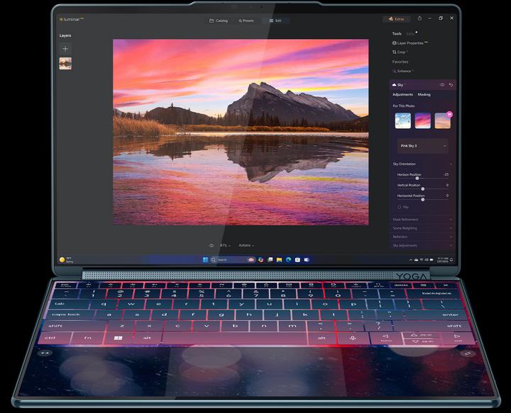 Image du produit Lenovo Yoga Book 9 (14", Intel Core Ultra 9 285H, 32 Go, 1000 Go, CH)