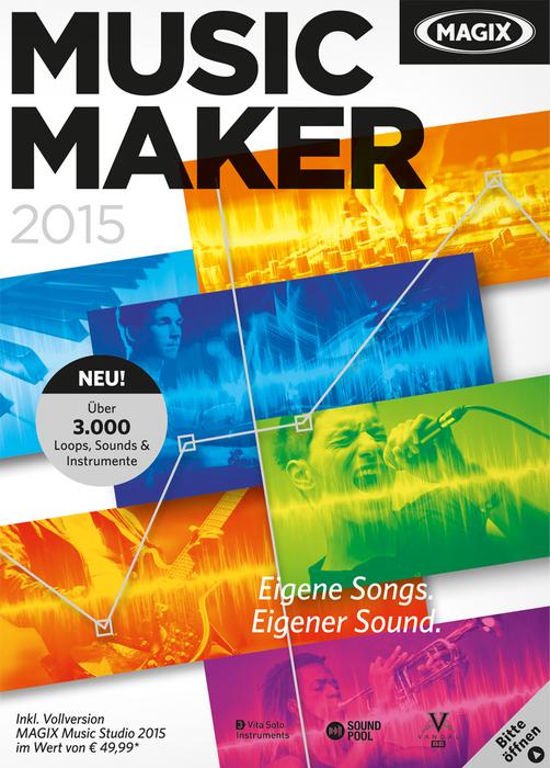 Produktbild Magix Music Maker 2015 (1 User)