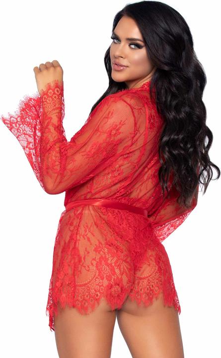 Immagine prodotto Leg Avenue Set corpo e kimono (L)