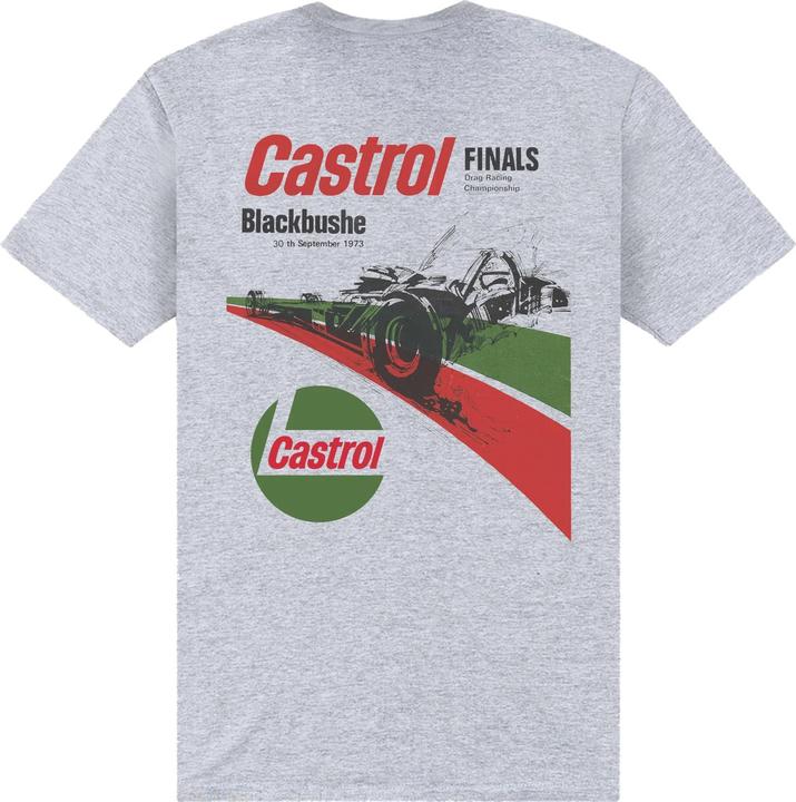 Actual product image Castrol Unisex Adult Blackbushe T-Shirt (S)