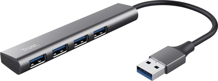 Actual product image Trust HALYX 4 PORT USB 3.2 GEN1 HUB (USB-C, 4 Ports)
