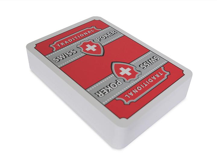 Image du produit Casinoshop Deck de cartes de poker en plastique Swiss Poker