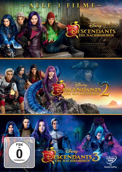 Disney Interactive Studios Descendants 1-3 (DVD, English)
