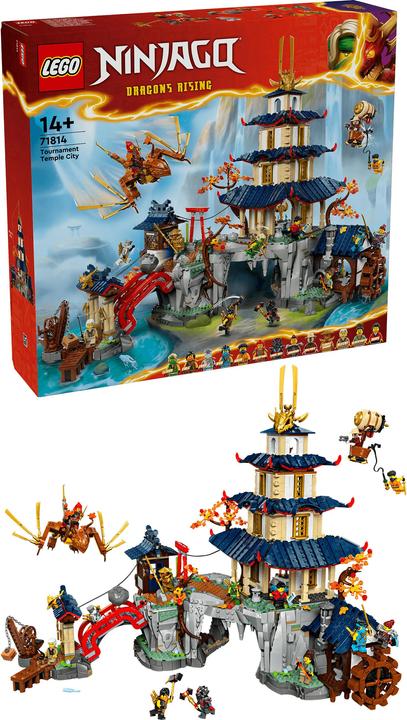 Actual product image LEGO Tournament temple city (71814, LEGO Ninjago, LEGO Rare Sets)