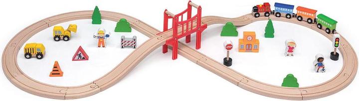Actual product image Viga Toys Wooden train set