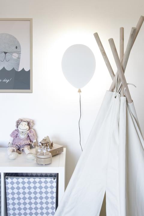 Produktbild Globen Lighting LED Wandlampe Balloon 35 x 25 cm - Weiss (480 lm, G4)