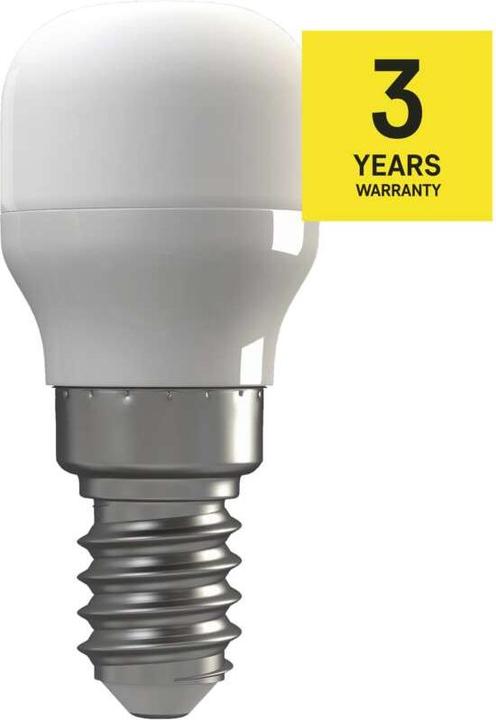 Immagine prodotto Emos Lampadina LED Classic ST26 per frigorifero / E14 / 1,8 W (17 W) / 160 lm / bianco neutro (E14, 1.80 W, 160 lm, 1 x, F)