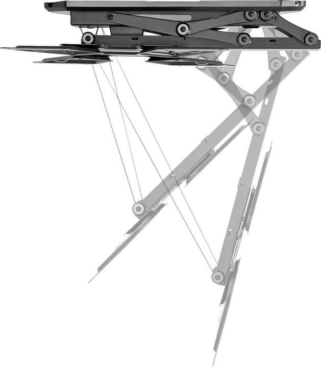 Image du produit Schwaiger deh 23 pouces-55 pouces noir max.30kg pente de toit rabattable (Plafond, 55", 30 kg)