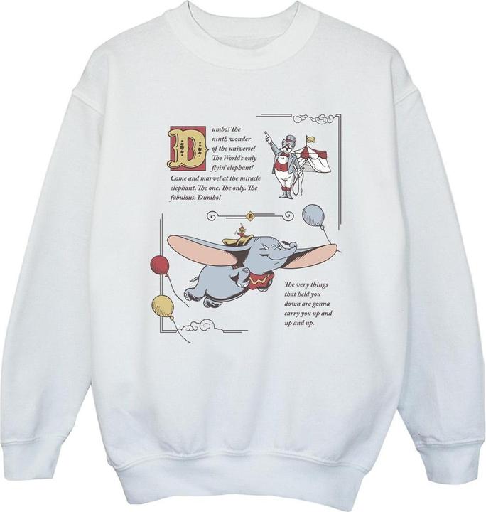 Image du produit Disney - Sweat DUMBO STORY BOOK PAGE - Fille (152, 158)