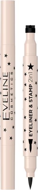 Image du produit Eveline Eyeliner & Stamp Pen 2In1 02 Star