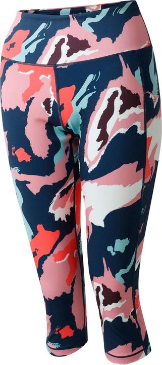 Actual product image Regatta Womens/Ladies Influential II Marble Swirl 3/4 Length Leggings (36 D)