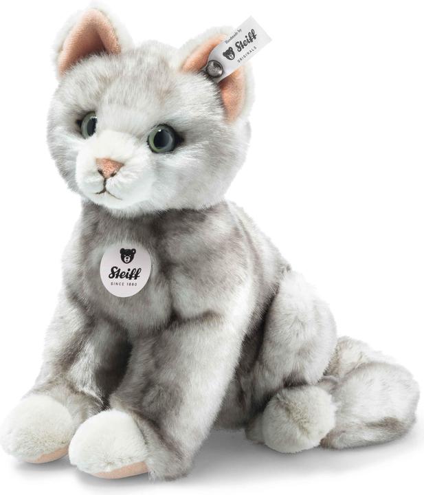Produktbild Steiff Filou Katze, grau gespitzt