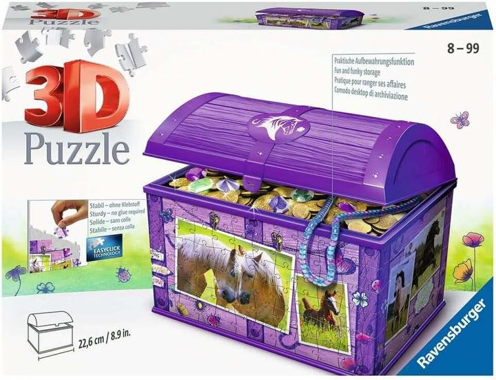 Ravensburger 3D - Cavalli del tesoro (216 pezzi)