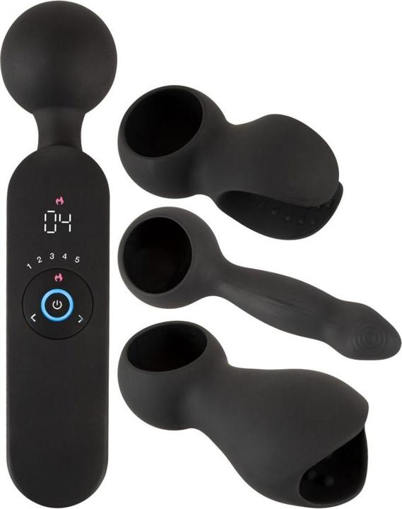Produktbild Couples Choice wand vibrator with 3 Attachments