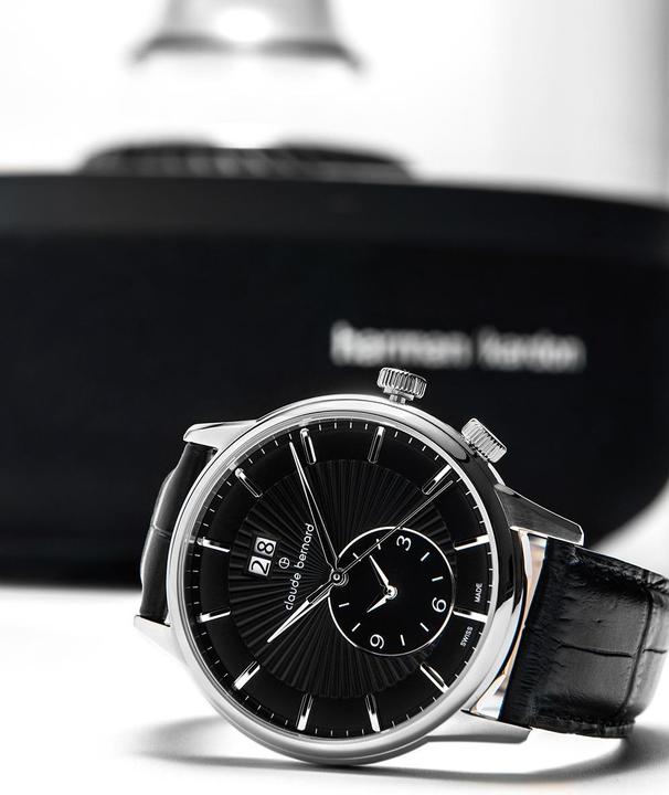 Actual product image Claude Bernard 62007-3-NIN Herrenuhr Classic 42mm 5ATM