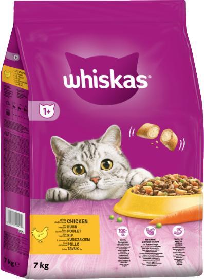 Immagine prodotto Whiskas Selezione di pollo secco 7+ 950g (Senior, 1 pz., 950 g)