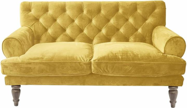 Produktbild Loberon Sofa Carme gelb (3-Sitzer)