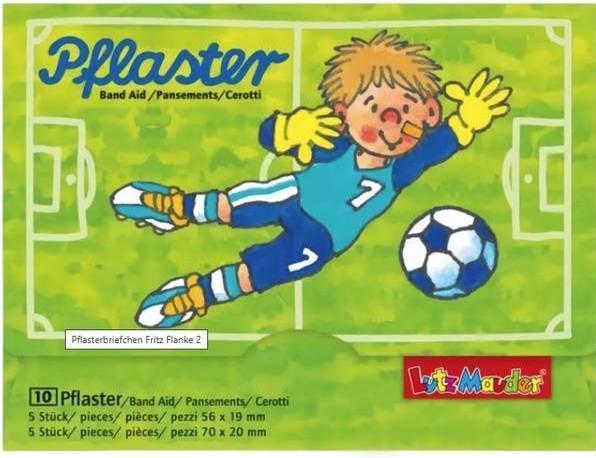 Lutz Mauder Kinderpflaster Fritz Flan 10 (10 x)