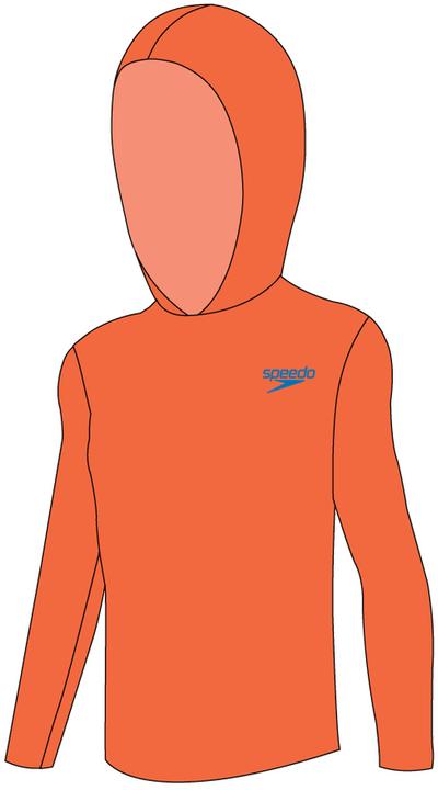 Produktbild Speedo Hooded Long Sleeve Unisex Rash (9, 10)