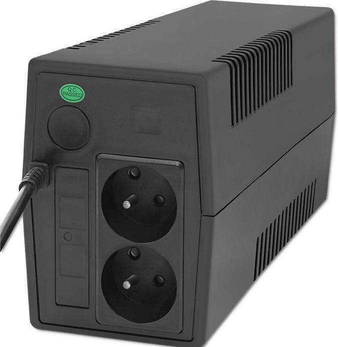 Actual product image Qoltec Zasilacz awaryjny UPS | Monolith | 1000VA | 600W (1000 VA, 600 W, Line-interactive UPS)