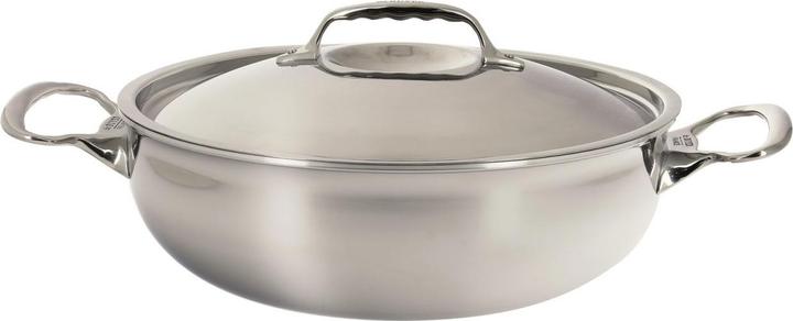 Image du produit de Buyer AFFINITY Bratentopf konisch 28cm mit Deckel, Induktion (28 cm, Acier inoxydable)
