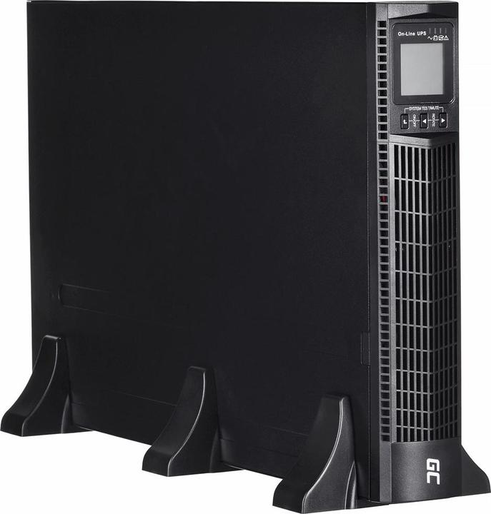 Produktbild GreenCell UPS Online RTII 3000VA LCD (3000 VA, 2700 W, Online-Doppelwandler USV)