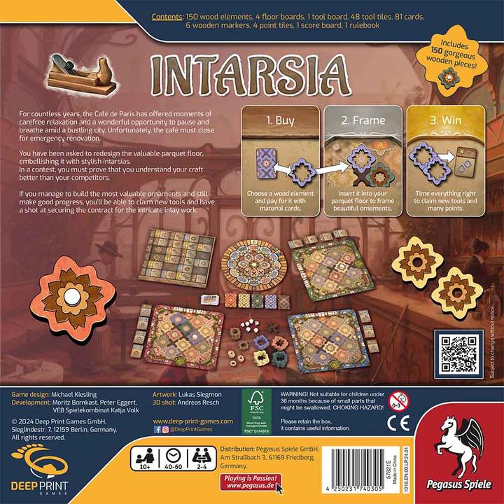 Produktbild Pegasus Intarsia (Deep Print Games) (English Edition) (Englisch)
