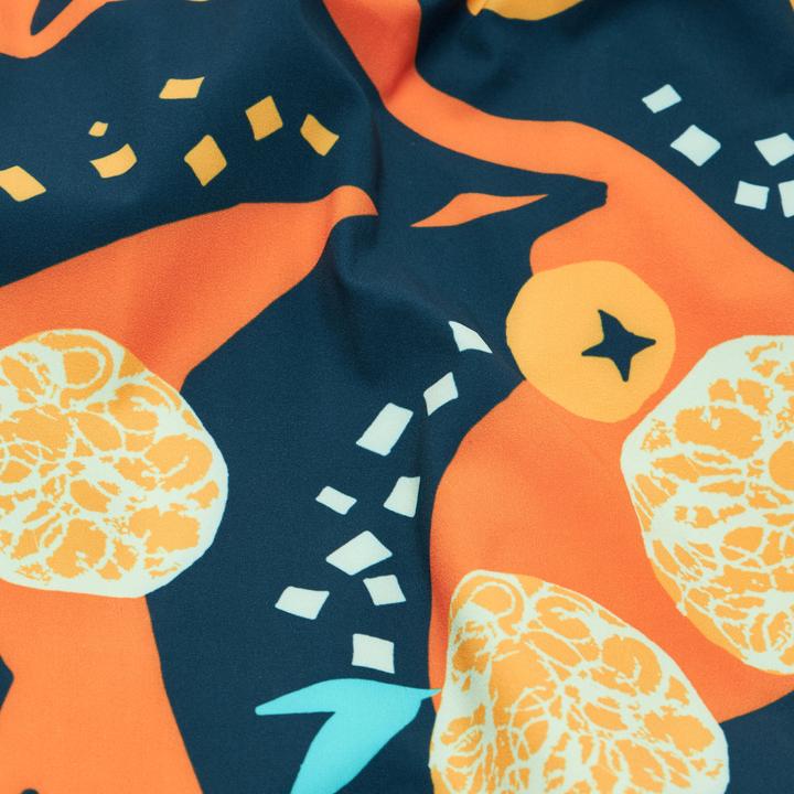Produktbild Nabaiji Schwimmshorts Jungen lang - 100 Hotu orange (12, 13, 14)
