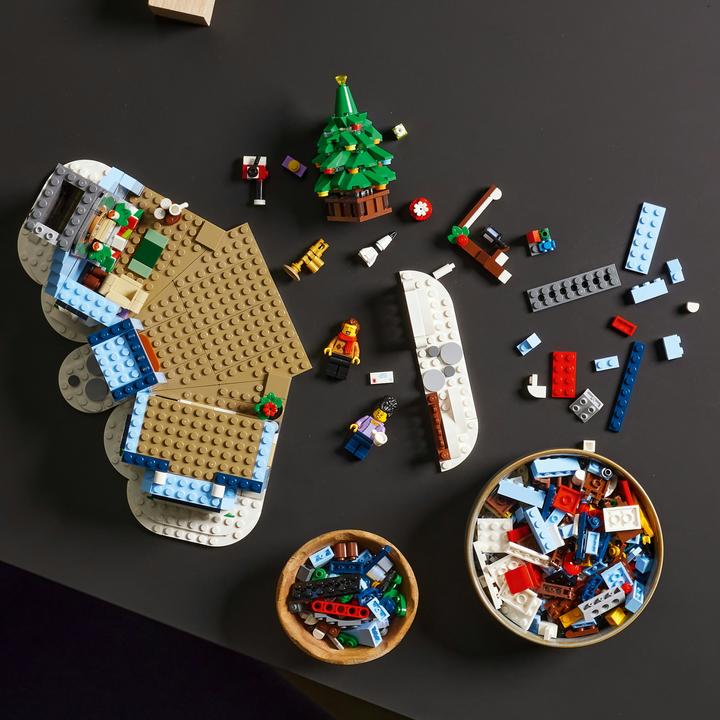 Produktbild LEGO Besuch des Weihnachtsmanns (10293, LEGO Creator Expert, LEGO Seltene Sets)