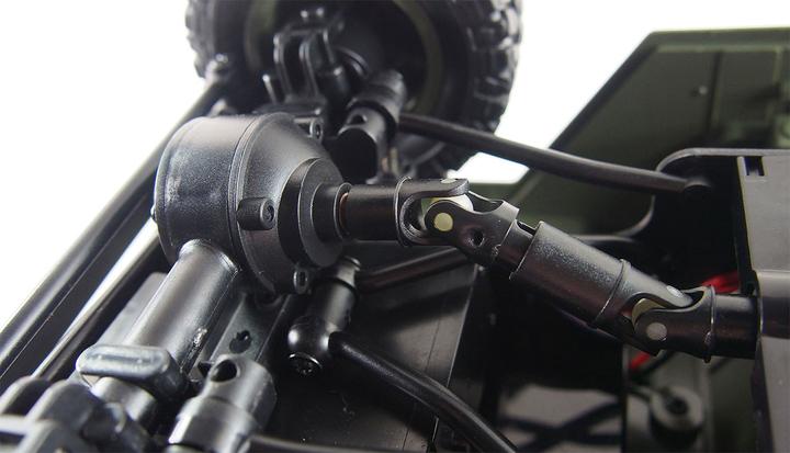 Produktbild Amewi RC AMX U.S. Militär Geländewagen RTR 4WD 1:14 Military green (RTR Ready-to-Run)