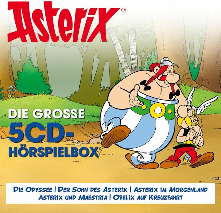 Image du produit Astérix - Le Grand Coffret de 5 CD audio Vol. 6 (Albertua, René Goscinny, Allemand)